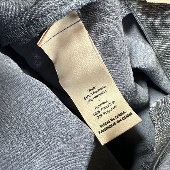 Cinq a Sept NWT Kayden Embellished Beaded Ankle Dress Pants Blue Size 6 - Picture 6 of 10